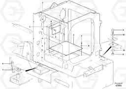 245 Radiator Housing - D7 G900 MODELS S/N 39300 -, Volvo Construction Equipment