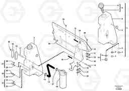 7025 Hydraulic tank ECR38 TYPE 602, Volvo Construction Equipment
