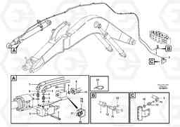 15425 Servo hydraulics, Hose break valve EW140B, Volvo Construction Equipment