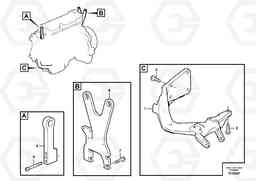 31303 Engine mounting G900 MODELS S/N 39300 -, Volvo Construction Equipment