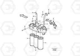 31308 Oil filter - D9 G900 MODELS S/N 39300 -, Volvo Construction Equipment