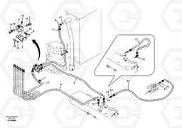 41416 Working hydraulic, hammer and shear for upper EC55B, Volvo Construction Equipment