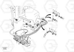 79888 Hydraulic system, hydraulic tank to hydraulic pump EC55B, Volvo Construction Equipment