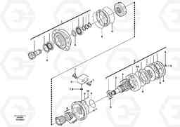 26512 Swing motor EW160 SER NO 1001-1912, Volvo Construction Equipment