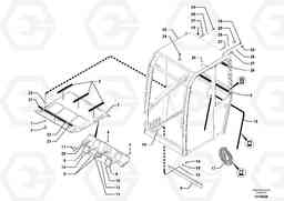 1508 Cab : accessories EC30 TYPE 282, Volvo Construction Equipment