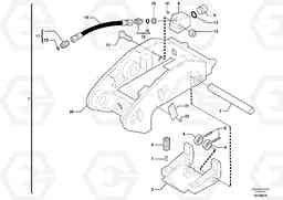 102557 Tool holder / hydraulic control ECR28 TYPE 601, Volvo Construction Equipment