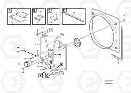 7398 Fan and fan shroud L120E S/N 19804- SWE, 66001- USA, 71401-BRA, 54001-IRN, Volvo Construction Equipment