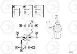 57896 Control stick installation ECR38 TYPE 602, Volvo Construction Equipment