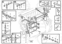 83807 Fuel pipes, fuel pump EC460B, Volvo Construction Equipment