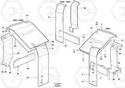 32787 Engine Cowl With Oil-Bath G900 MODELS S/N 39300 -, Volvo Construction Equipment