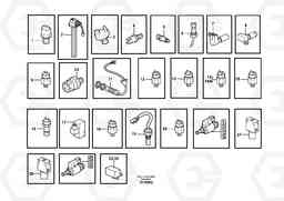 68907 Sensors, reference list EW140B, Volvo Construction Equipment