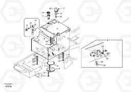 16609 Fuel tank with fitting parts EC700B, Volvo Construction Equipment