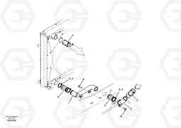 63716 Charge air cooler, plumbing EC700B, Volvo Construction Equipment