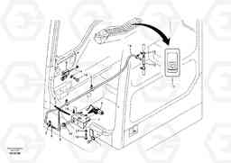 60589 Lower wiper EC460B PRIME S/N 15001-/85001-, Volvo Construction Equipment