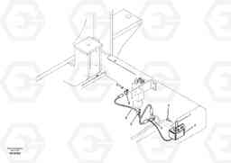 100454 Cable and wire harness, Removal counterweight. EC700B, Volvo Construction Equipment