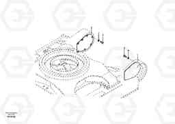 23775 Protective plate for travel motor EC700B, Volvo Construction Equipment