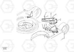 23777 Protecting Plate, Retractable EC700B, Volvo Construction Equipment