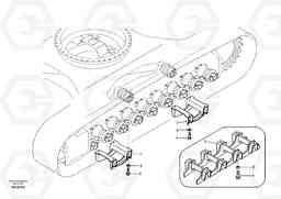 23787 Undercarriage, track guards EC700B, Volvo Construction Equipment