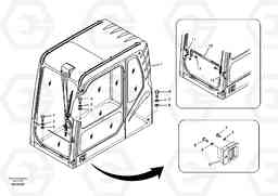 21015 Cab mount EC700B, Volvo Construction Equipment