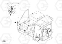 80270 Rear view mirror EC700B, Volvo Construction Equipment