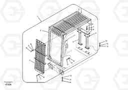 24545 Falling object guards EC700B, Volvo Construction Equipment