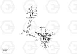 29226 Remote control valve pedal with fitting parts EC700B, Volvo Construction Equipment