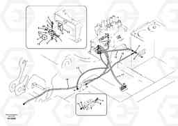 80031 Servo system, control valve to solenoid valve EC700B, Volvo Construction Equipment