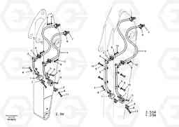 29477 Working hydraulic, hammer and shear for dipper arm EC700B, Volvo Construction Equipment