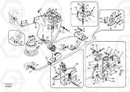 96971 Working hydraulic, hammer and shear for 1st pump flow EC700B, Volvo Construction Equipment