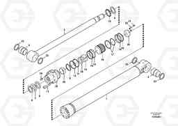 83323 Boom cylinder EC700C, Volvo Construction Equipment