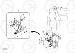 67611 Links to connecting rod EC700B, Volvo Construction Equipment