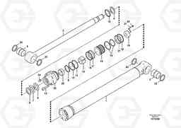 77872 Bucket cylinder EC700B, Volvo Construction Equipment