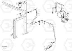 77894 Ventilation for transmission L180E S/N 8002 - 9407, Volvo Construction Equipment