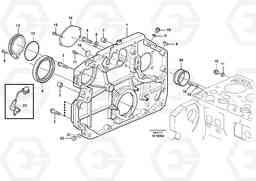 104346 Timing gear casing and gears EW160B, Volvo Construction Equipment