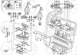 102230 Excavator Controls SAE/ISO BL71PLUS, Volvo Construction Equipment