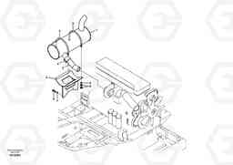 9658 Exhaust system EC460B SER NO INT 11515- EU&NA 80001-, Volvo Construction Equipment