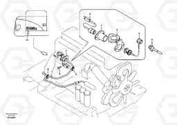 56492 Engine block heater EC330B SER NO INT 10713- EU&NA 80001-, Volvo Construction Equipment