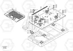 89775 Cabin floor EC360B SER NO INT 12152- EU&NA 80001-, Volvo Construction Equipment