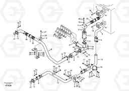 12351 Hydraulic system, hydraulic tank to hydraulic pump EC460B SER NO INT 11515- EU&NA 80001-, Volvo Construction Equipment