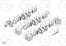 62457 Hydraulic gear pump EC460B SER NO INT 11515- EU&NA 80001-, Volvo Construction Equipment