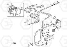 89059 Oil cooler, forword, motor circuit. L220E SER NO 4003 - 5020, Volvo Construction Equipment