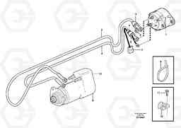 90634 Cable harness, alternator L110E S/N 2202- SWE, 61001- USA, 70401-BRA, Volvo Construction Equipment