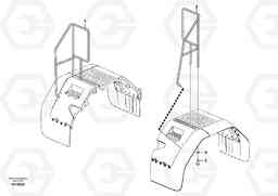 45194 Handrail L110E S/N 1002 - 2165 SWE, 60001- USA,70201-70257BRA, Volvo Construction Equipment