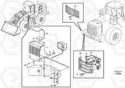 83069 Protection for lighting. L120E S/N 19804- SWE, 66001- USA, 71401-BRA, 54001-IRN, Volvo Construction Equipment