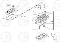 1264 Cylinder head EC30 TYPE 282, Volvo Construction Equipment