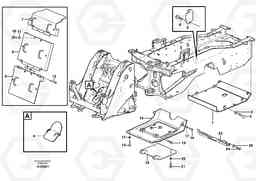 40781 Protecting plates L180E HIGH-LIFT S/N 8002 - 9407, Volvo Construction Equipment