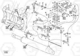 99330 Hydraulic attachment bracket BL71, Volvo Construction Equipment