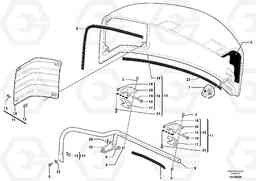 75719 Engine coverage ECR28 TYPE 601, Volvo Construction Equipment