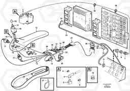 61062 Cable harness, CDC-steering. L180E HIGH-LIFT S/N 8002 - 9407, Volvo Construction Equipment