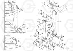 105115 Dipper arm EC35 TYPE 283, Volvo Construction Equipment